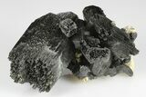 Black Tourmaline (Schorl) Crystals with Orthoclase - Namibia #177539-1